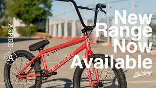 Academy Aspire BMX Bikes  New 2024 Model Out Now [upl. by Padraig502]