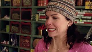 Lorelai and Lukes first scene Gilmore Girls S01 EP01 [upl. by Barclay]