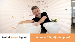 Wc kopen Dit zijn de opties  Sanitairkamernl [upl. by Dorren64]