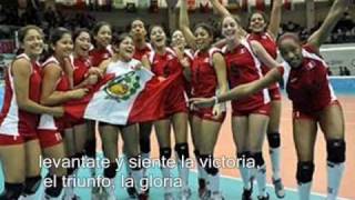 Mundial de Voley Juvenil Perú  levanta los brazos Anna Carina amp Giuliana Rengifo [upl. by Thornton]