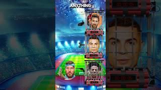 Messi Ronaldo and Speed’s Race Against Time in MrBeast’s Gamefootball [upl. by Askwith]