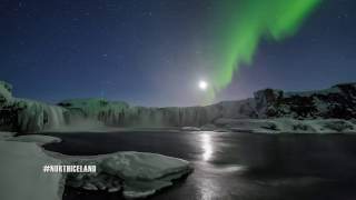 Experience Northern Lights in North Iceland [upl. by Lindie]