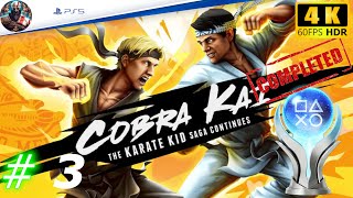 Cobra Kai The Karate Kid Saga 3 🇺🇲 English Gameplay Playthrough PS5 4K HDR 60FPS No Commentary [upl. by Barth578]