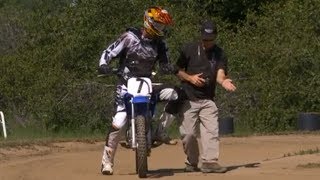 Dirt Track Fun at Rich Olivers Mystery School  On Two Wheels [upl. by Annawaj]