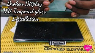 Vivo V25 Pro Broken Display UV Tempered Installation alexashortsvivo [upl. by Lemor642]