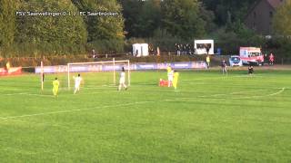 FSV Saarwellingen  1 FC Saarbrücken Spielzusammenfassung Saarlandpokal 1 Hauptrunde [upl. by Nilsoj486]