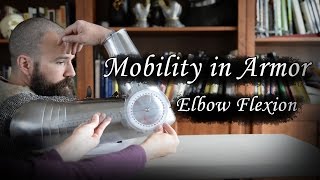 Armor Mobility  Elbow Flexion in Different Armor Configurations [upl. by Budworth]