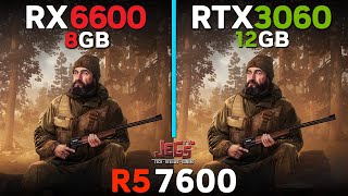 RX 6600 vs RTX 3060 12gb  Ryzen 5 7600  Tested in 15 games [upl. by Ecerehs]