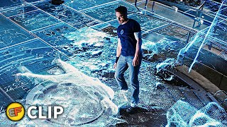 Tony Stark amp Jarvis Analyze Crime Scene  Iron Man 3 2013 Movie Clip HD 4K [upl. by Klarrisa]