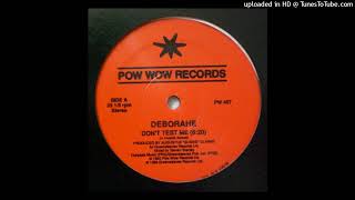 Shabba Ranks amp Deborahe  Dont Test Me1990 [upl. by Nibbor]