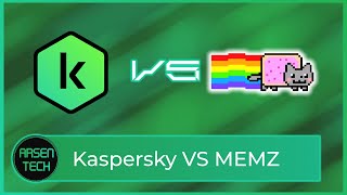 Kaspersky VS MEMZ  Antivirus Test [upl. by Noimad524]