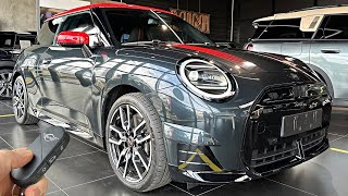 New MINI Cooper SE John Cooper Works 2024  Visual Review Exterior Interior amp Experience Modes [upl. by Hamehseer104]