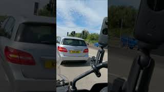 CLOSE CALL  THEY JUST DONT SEE US motovlog triumphtiger bikelife [upl. by Rigdon]