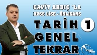 CAVİT ARDIÇ LİSE ÖNLİSANS TARİH GENEL TEKRAR 01 [upl. by Cob]