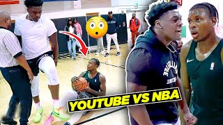 NAS Calls Out NBA Player To 1v1 In The Most HOSTILE ENVIRONMENT In America  Nas vs Zaye [upl. by Analak]