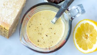 Best Homemade Caesar Salad Dressing Recipe [upl. by Strong]