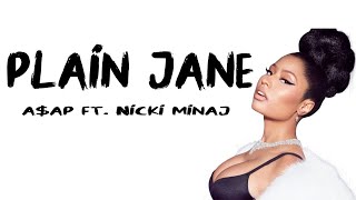 Nicki Minaj  Plain Jane Lyrics amp Audio ft AAP Ferg [upl. by Swamy]