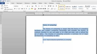 How to Indent Text in Word [upl. by Willis]