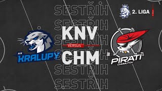 SESTŘIH 9kolo 2 ligy HK Kralupy nad Vltavou vs Piráti Chomutov 14 [upl. by Eenwat236]