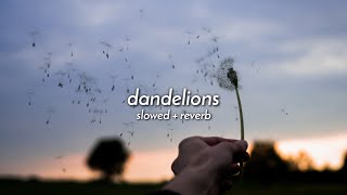 1 HOUR  Ruth B  Dandelions  slowed  reverb [upl. by Ekrub]