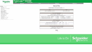 Configuring Network Time Synchronization on PowerLogic EGX300  Schneider Electric Support [upl. by Colt]