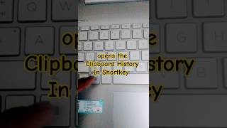 How To Opens The Clipboard History shortcutkeys windows11 [upl. by Deloris]