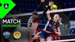 Highlights  CSO VOLUNTARI 2005 vs BKS Bostik ZGO BIELSKOBIAŁA  CEV CL Volley 2025 [upl. by Freberg785]