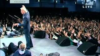 Benny Hinn  London UK receives Gods FIRE 2011 [upl. by Ammamaria]