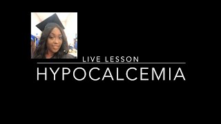 Hypocalcemia in Nursing [upl. by Tamar560]