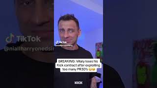 Vitaly Loses His Kick Contract After Exposing Too Many Predators 😮 shorts [upl. by Nirag]