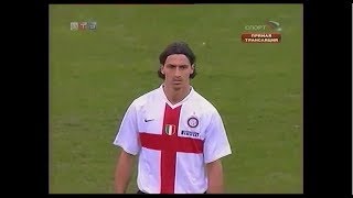 Zlatan Ibrahimović  Roma 14 Inter  200708 Serie A Giornata 6 [upl. by Sunev741]