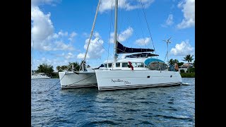 Lagoon 380 sail catamaran lagooncatamaran for sale in Florida catamaranbroker [upl. by Iblok875]