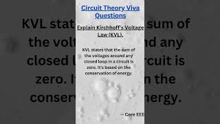 Kirchhoffs Voltage Law Simplified [upl. by Llekim479]