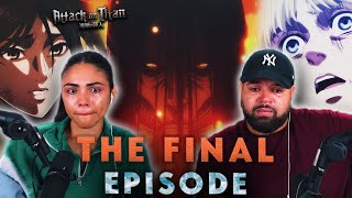 THE END OF A LONG JOURNEY  Attack on Titan The Final Episode REACTION [upl. by Gahl]