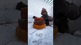 Niña hace pastel de nieve hechos viralvideo viralshorts shortvideo shorts new latest [upl. by Gilges368]