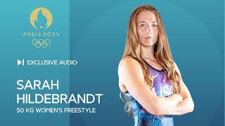 Sarah Hildebrandt Wins Gold Medal  2024 Olympic Games  Mixed Zone Audio [upl. by Michael]