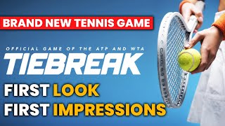 BRAND NEW TENNIS GAME  TieBreak Tennis PS5XSXPC  First Look amp Review of TieBreak Tennis [upl. by Amersham]