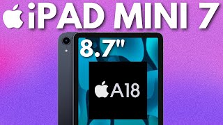 iPad mini 7  RELEASE UPDATE [upl. by Viradis]