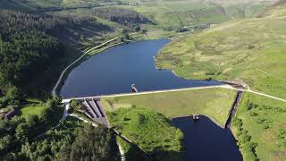 Dovestone Reservoir  DJI Mini 2 Flight 01062024 [upl. by Carrol]