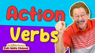 Get into Action With Action Verbs  Jack Hartmann [upl. by Menell]