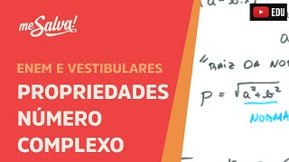 Me Salva CPX04  Propriedades básicas do conjugado de um número complexo [upl. by Kimberlee]