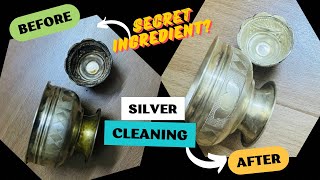 Easy amp Quick SILVER ITEMSCLEANING 🧼within 1minute [upl. by Attenra]