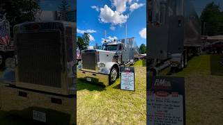 1984 peterbilt 359 EXHD gearjammers peterbilt truckshow peterbilt359 chrome trucking bigrig [upl. by Allimrac]