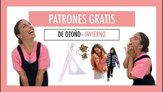 💥 ¡PATRONES GRATIS 💥 Patrones de costura para Otoño Invierno para imprimir en casa PARTE 1 🧵 [upl. by Yoral460]