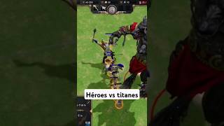 Héroes griegos VS titán Age of mythology retold ageofmythology shorts guia [upl. by Mckale]