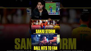 Sanju storm samson 😍🔥 india indvssa abhisheksharma tilakvarma abcricinfo indvsaus australia [upl. by Iidnarb]