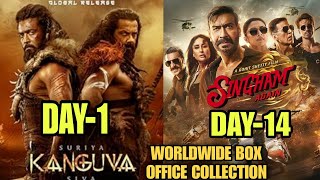 Kanguva day Box Office Collection Suriya Bobby Deol  singam again box office collection 13 day [upl. by Fougere]