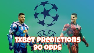 BEST STRATEGY  MORE THAN 90 ODDS TO WIN FOR FREE 1xbet betwinner bet365 [upl. by Lorn]