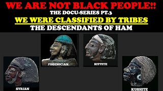 WE ARE NOT BLACK PEOPLE THE DOCUSERIES PT3 WE WERE CLASSIFIED BY TRIBES THE DESCENDANTS OF HAM [upl. by Gradey]