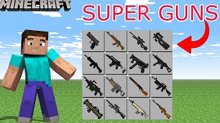 Minecraft But I Can Craft GUNS [upl. by Thayne]